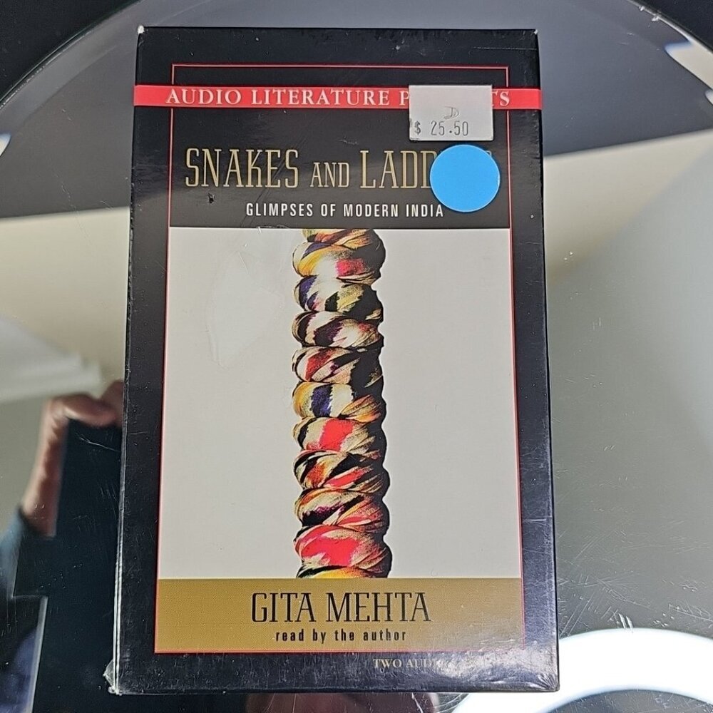 Snakes and Ladders : Glimpses of Modern India by Gita Mehta 1997 Audio Book Tape